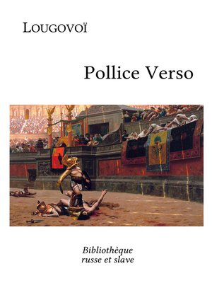 cover image of Pollice Verso